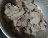 Foto langkah ke 2 dari resep Nasi Bakar Ayam Suwir.