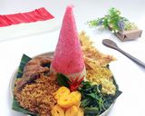 Foto langkah ke 7 dari resep Tumpeng Mini.
