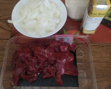 Foto del paso 1 de la receta: Hígado de cerdo encebollado