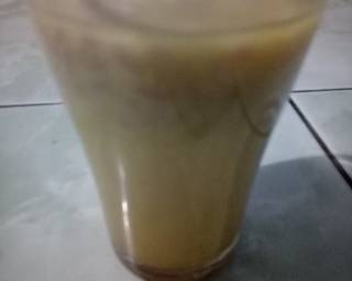 Es cendol secang susu - Step 6