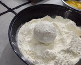 Foto del paso 7 de la receta: Bombas de papa y arroz con corazón de queso
