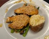A picture of step 7 of Romano Cheese Crusted Chicken.