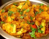 मसालेदार आलू-गोभी (masaledar aloo gobhi recipe in Hindi) रेसिपी चरण 7 फोटो