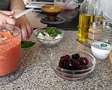 Foto del paso 6 de la receta Gazpacho de Cerezas con Queso fresco de Cabra