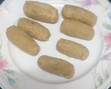 A picture of step 6 of Bread potato nuggets in air fryer.