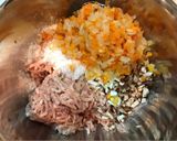 Foto langkah ke 4 dari resep Sup Baso ayam shitake super lembut.