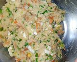 A picture of step 3 of Vegetable Potato Roll.