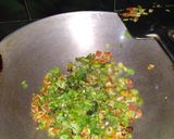 A picture of step 2 of Desi Burger.