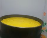 A picture of step 14 of Mango cheese cake.