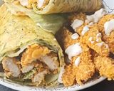 A picture of step 5 of Zucchini Wraps, Baked Chicken Nuggets, and Yogurt Sauce.