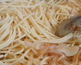 A picture of step 3 of Peri Peri Spaghetti.