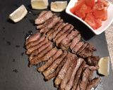A picture of step 1 of Grilled Beef Tenderloin Steak.