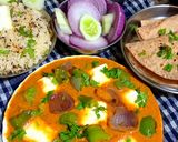 A picture of step 20 of Restaurant-Style Kadhai Paneer Curry.