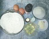 Foto langkah ke 1 dari resep Bolu Kukus Lapis Tepung Ketan.