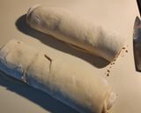 A picture of step 2 of Yeast Cinnamon Rolls.