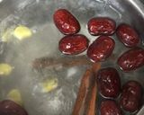 Hình bước làm 1 của món Tuần 2: Trà quế táo đỏ ấm lòng ngày đông