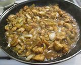 Japán ihletésű Teriyaki 🍗 csirkecomb 🍄 gombával és 🧅 vöröshagymával recept fázis 6 fotója