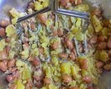 A picture of step 3 of Omushenye #eastercontest.
