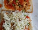 A picture of step 4 of Pizza sandwich #Ramzan special.
