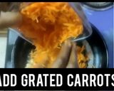 A picture of step 2 of Carrot halwa.