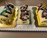 Une image de l'étape 5 de Bûche crème mousseline à la clémentine.