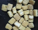 A picture of step 2 of Crispy chili honey tofu.