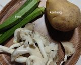 Gambar langkah 1 resipi Sup Sayuran Simple.