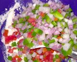 A picture of step 1 of Suji ka chilla.