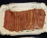 Svéd 🇸🇪Carpaccio lazac rostbiff és cékla szardellás vinaigrett recept fázis 1 fotója
