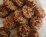 A picture of step 13 of Beetroot Felafel Sandwich with Feta cheese salad.