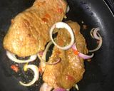 A picture of step 2 of Pan grilled beef.