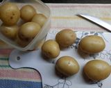 Foto del paso 1 de la receta: Papines con cherry y boconccinos