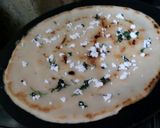 A picture of step 5 of Moong daal dosha.