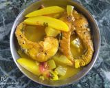 লাউ দিয়ে রুই মাছের ঝোল (Lau die rui macher jhol recipe in bengali) রেসিপির ধাপ 5 ছবি