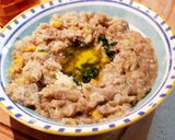 A picture of step 2 of Eggplant Greek dip A.K.A. Melitzanosalata.