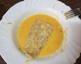 Foto del paso 3 de la receta: Chuletas de merluza frita con papas arrugás y mojo de pimiento