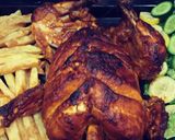 A picture of step 4 of Lahori chicken charga.