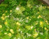 कद्दू के पत्तों की दाल वाली साग (Kaddu ke patto ki dal wali saag recipe in hindi) रेसिपी चरण 3 फोटो