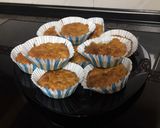 Foto del paso 4 de la receta: Magdalenas de zanahoria y manzana FIT