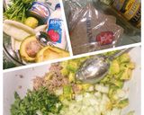 Foto langkah ke 1 dari resep Creamy Tuna avocado salad.