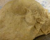 A picture of step 1 of Matar pyaz kachori.
