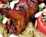 صورة لخطوة 8 من وصفة طبق السمان بالأرز