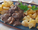 Foto del paso 6 de la receta: Ternera Strogonoff con vodka