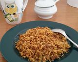 Foto langkah ke 3 dari resep Nasi goreng kari pedas.