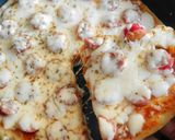 Foto langkah ke 8 dari resep Cheesy sausage pizza (teflon).
