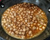 A picture of step 11 of Chole bhature.