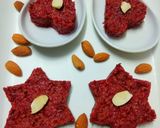 A picture of step 6 of Beetroot Barfi.
