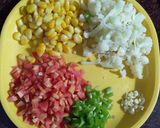 A picture of step 3 of Mayo Pasta.