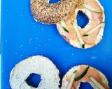 Φωτογραφία βήματος 4 της συνταγής Bagel με σολομό