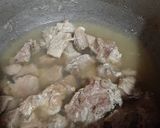 A picture of step 1 of Tawa beef.
